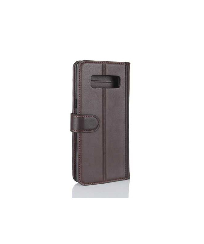 Housse Samsung Galaxy Note 8 Cuir Premium - Marron