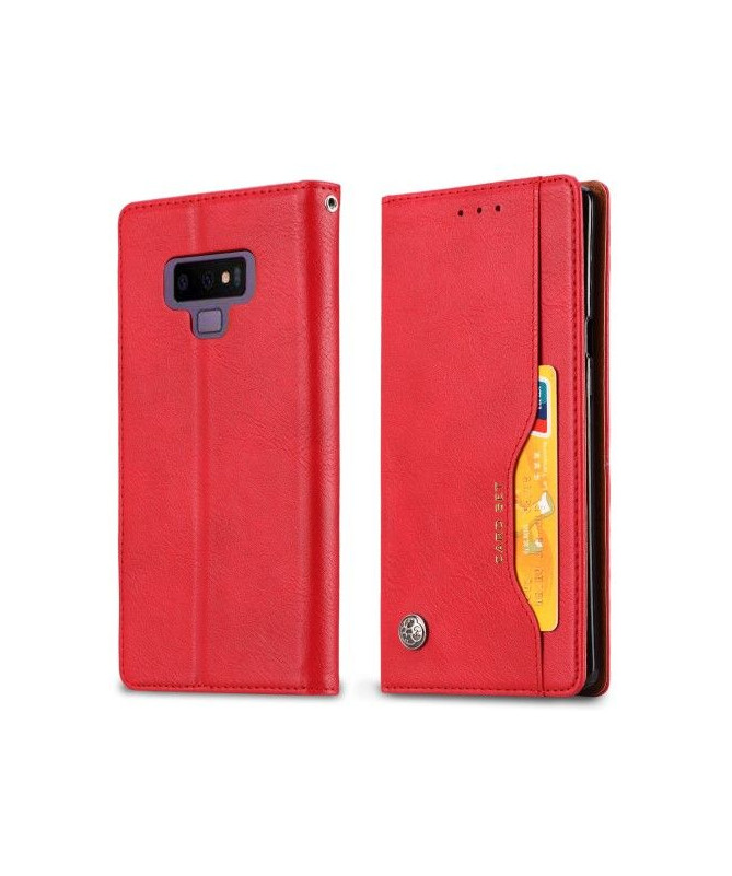 Samsung Galaxy Note 9 - Housse en simili cuir stand case