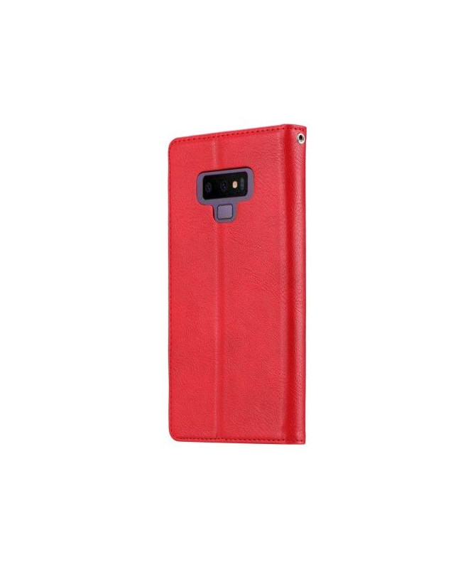Samsung Galaxy Note 9 - Housse en simili cuir stand case