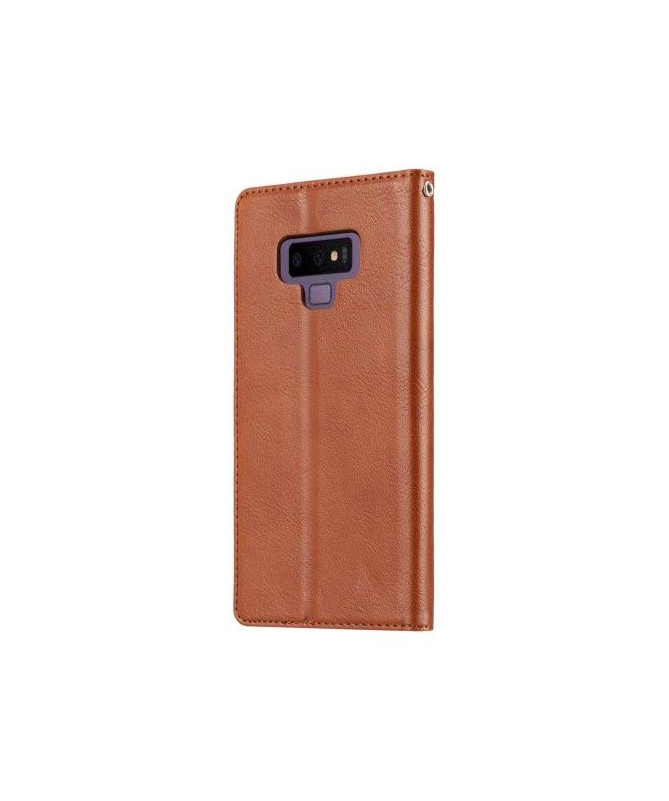 Samsung Galaxy Note 9 - Housse en simili cuir stand case