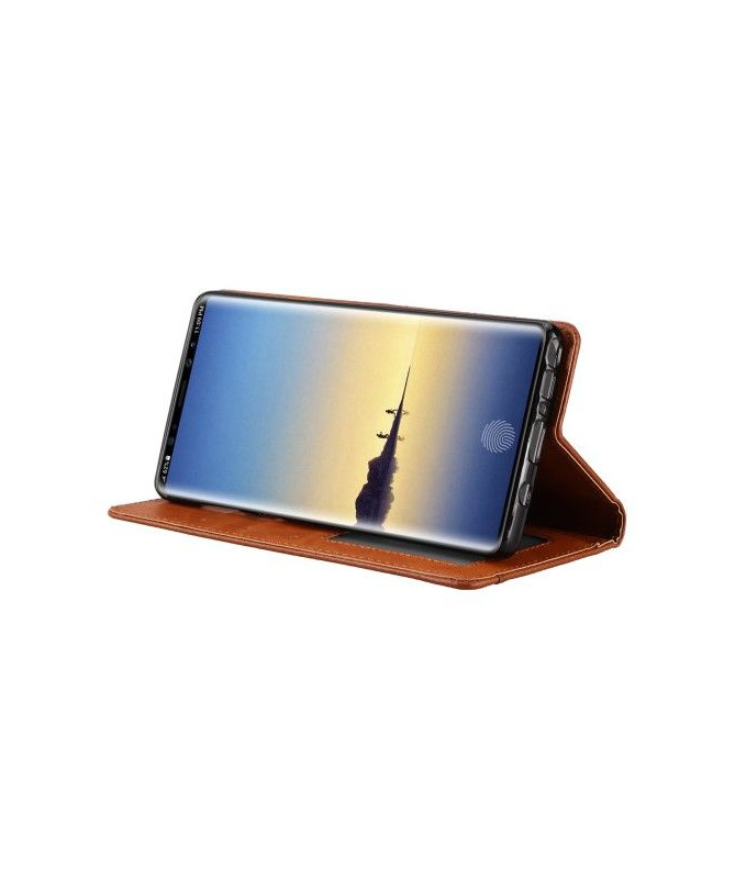 Samsung Galaxy Note 9 - Housse en simili cuir stand case