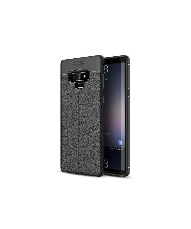Samsung Galaxy Note 9 - Coque style cuir texture litchi