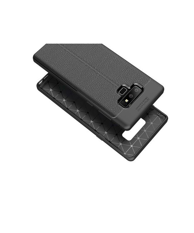 Samsung Galaxy Note 9 - Coque style cuir texture litchi