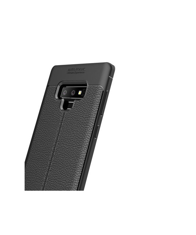 Samsung Galaxy Note 9 - Coque style cuir texture litchi