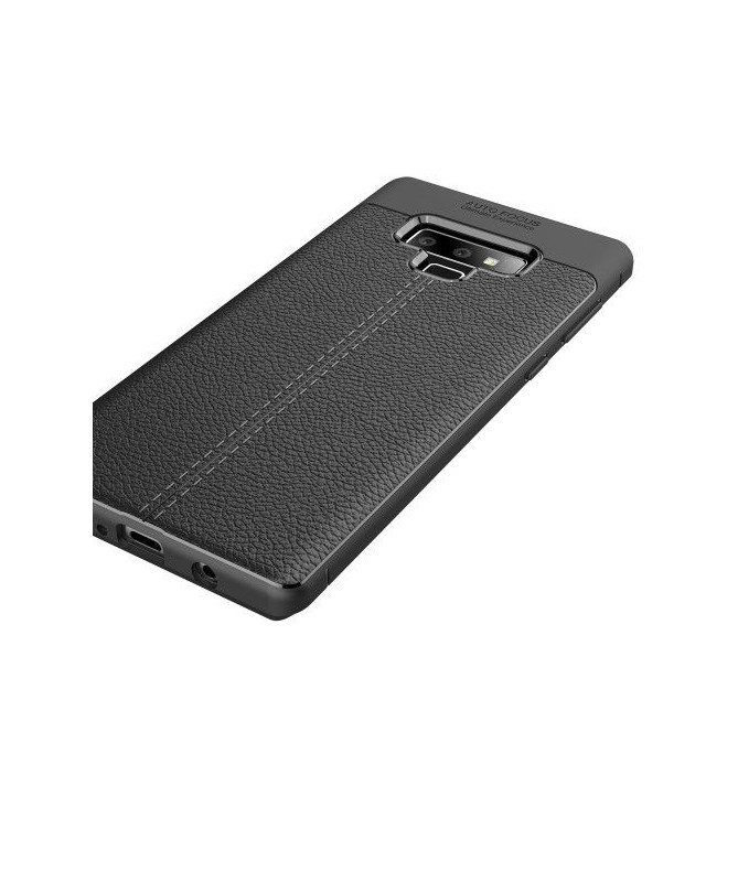 Samsung Galaxy Note 9 - Coque style cuir texture litchi