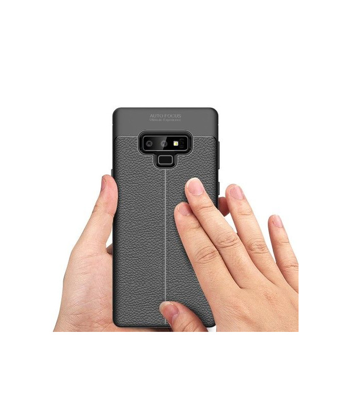 Samsung Galaxy Note 9 - Coque style cuir texture litchi