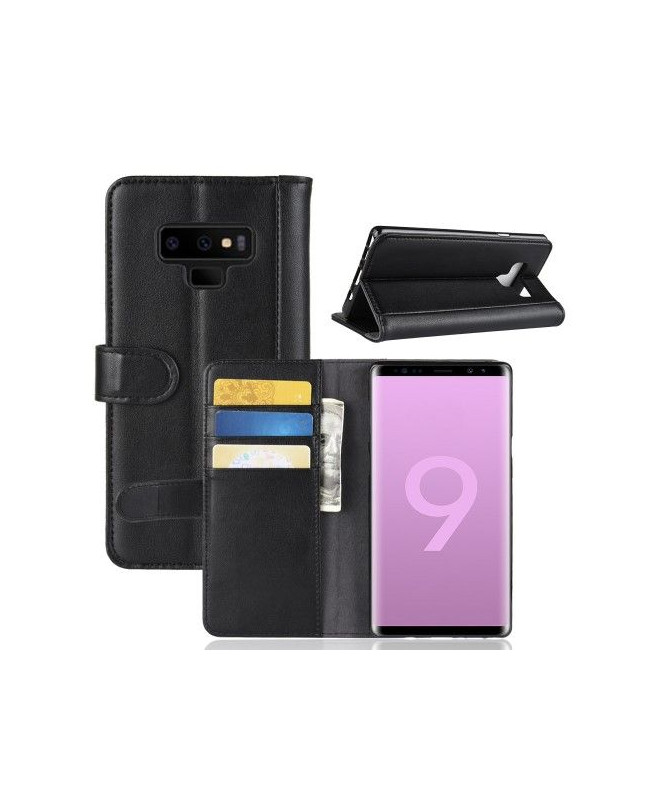 Housse Samsung Galaxy Note 9 Porte-Cartes en Cuir Premium