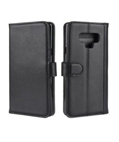 Housse Samsung Galaxy Note 9 Porte-Cartes en Cuir Premium