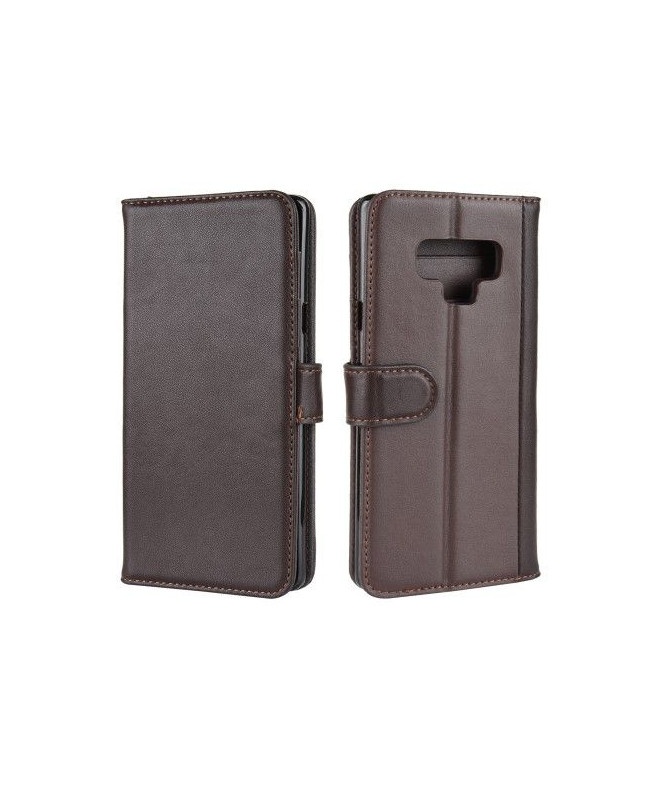 Housse Samsung Galaxy Note 9 Porte-Cartes en Cuir Premium