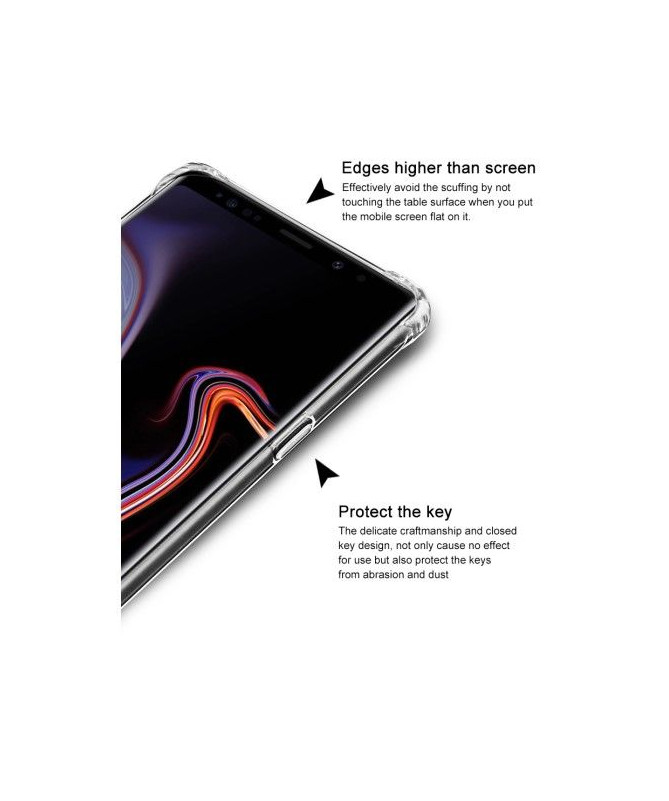 Coque Samsung Galaxy Note 9 Class Protect - Transparent
