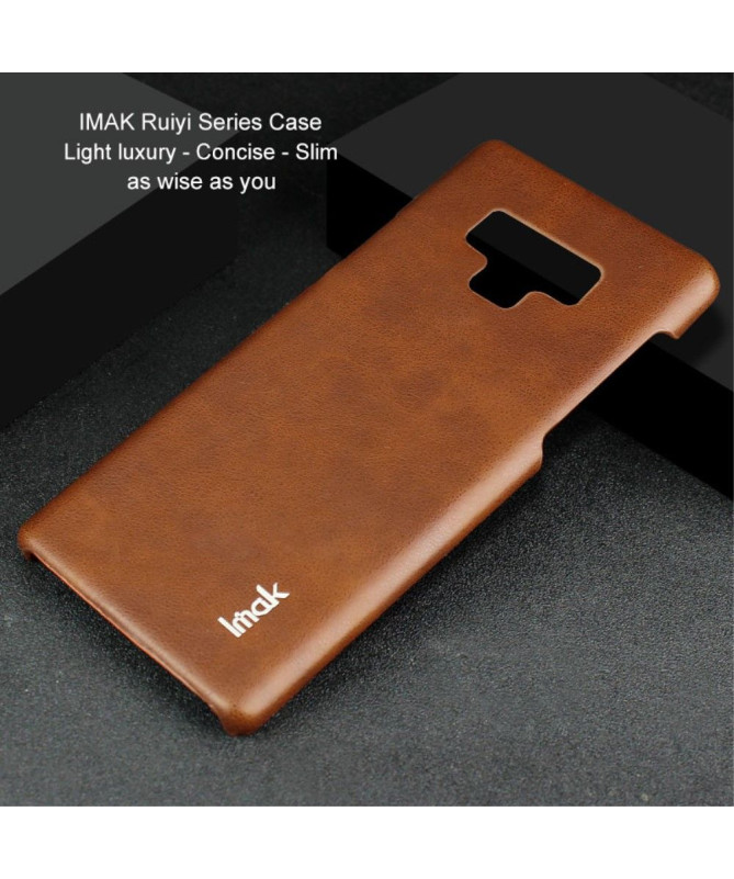 Samsung Galaxy Note 9 - Coque imak imitation cuir