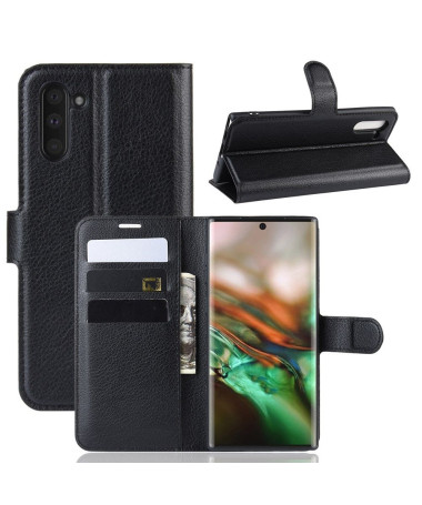 Samsung Galaxy Note 10 - Housse portefeuille style cuir