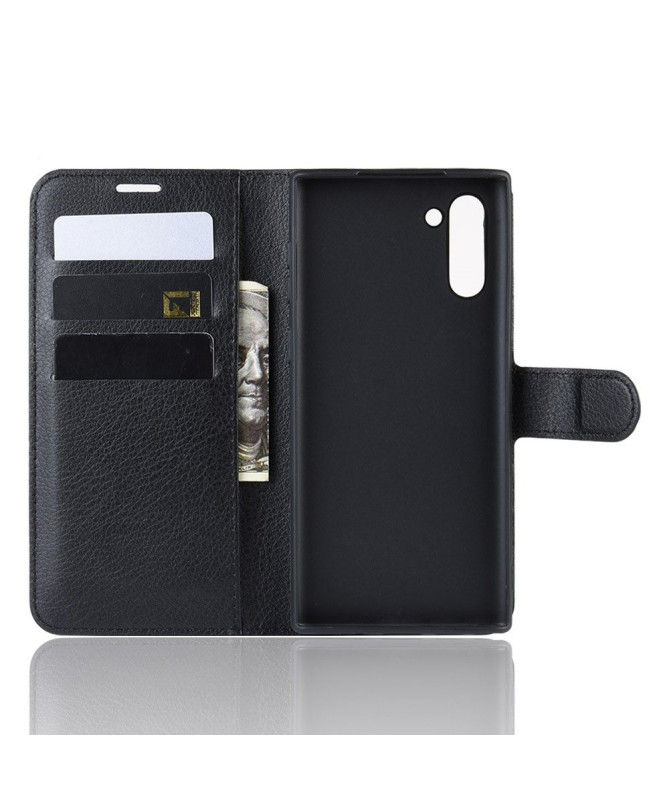 Samsung Galaxy Note 10 - Housse portefeuille style cuir