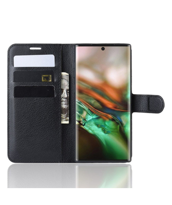 Samsung Galaxy Note 10 - Housse portefeuille style cuir