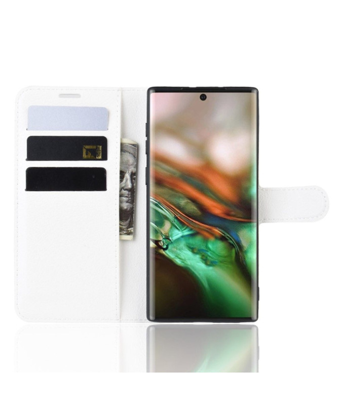 Samsung Galaxy Note 10 - Housse portefeuille style cuir