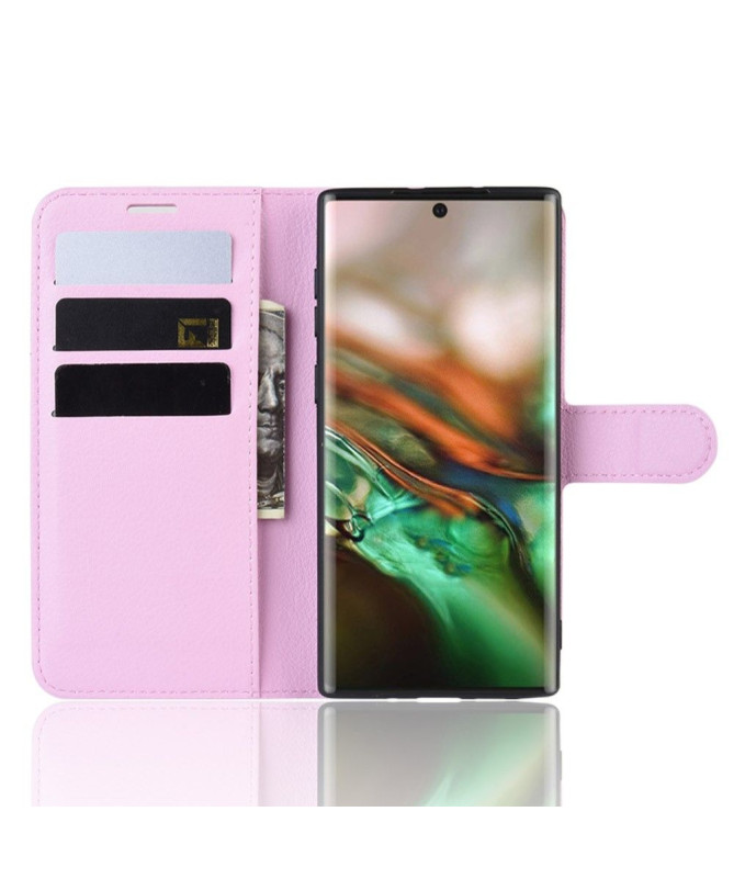 Samsung Galaxy Note 10 - Housse portefeuille style cuir