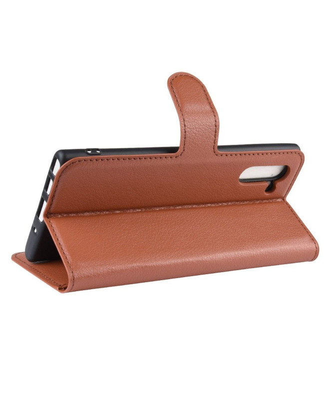 Samsung Galaxy Note 10 - Housse portefeuille style cuir