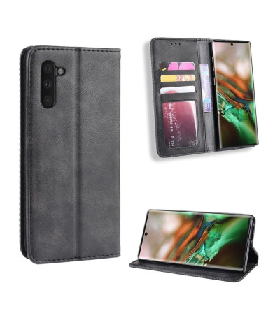 Samsung Galaxy Note 10 - Housse Le Cirénius style cuir