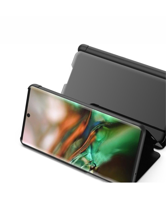 Samsung Galaxy Note 10 - Coque avec rabat effet miroir