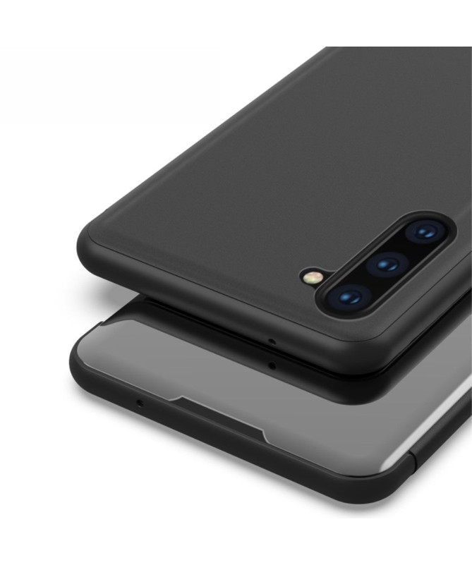 Samsung Galaxy Note 10 - Coque avec rabat effet miroir