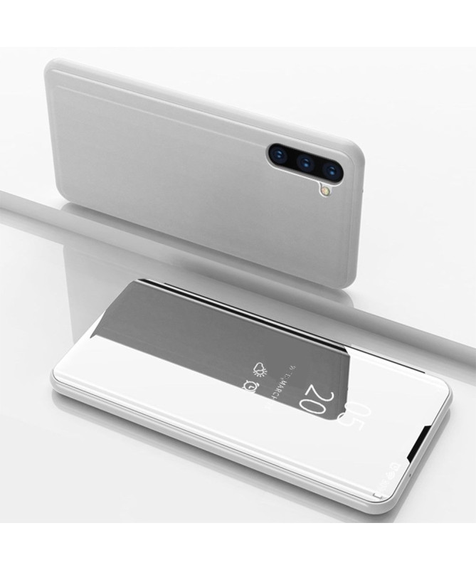 Samsung Galaxy Note 10 - Coque avec rabat effet miroir