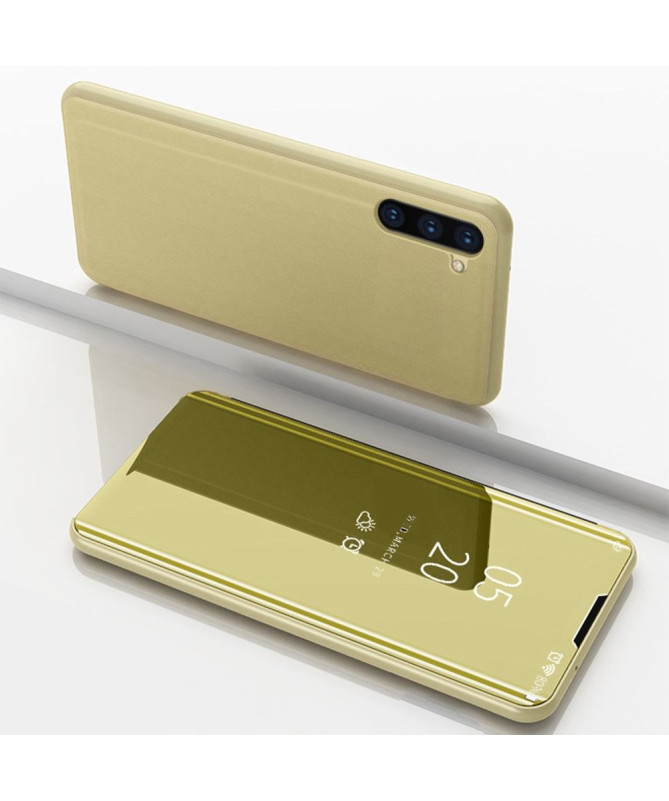 Samsung Galaxy Note 10 - Coque avec rabat effet miroir
