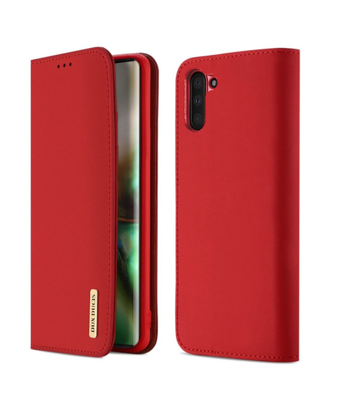 Samsung Galaxy Note 10 - Housse DUX DUCIS cuir premium