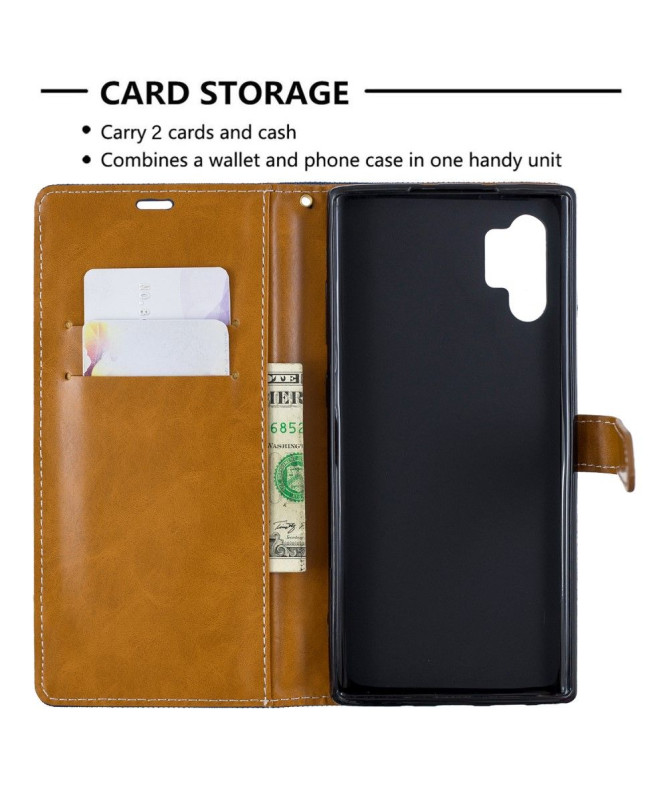 Samsung Galaxy Note 10 Plus - Housse revêtement tissu