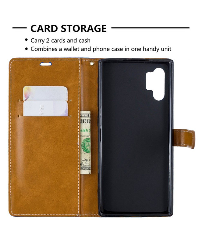 Samsung Galaxy Note 10 Plus - Housse revêtement tissu