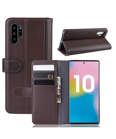 Samsung Galaxy Note 10 Plus - Housse cuir premium