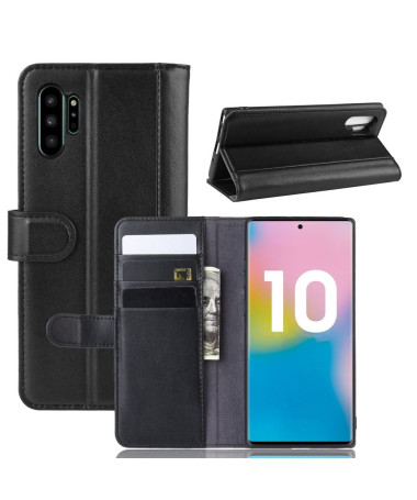 Samsung Galaxy Note 10 Plus - Housse cuir premium