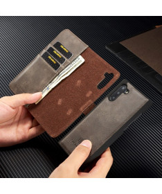 Samsung Galaxy Note 10 - Housse portefeuille avec coque amovible