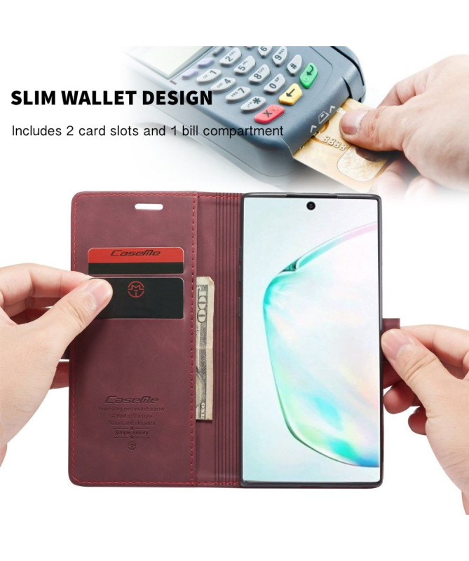 Samsung Galaxy Note 10 Plus - Housse Golias imitation cuir