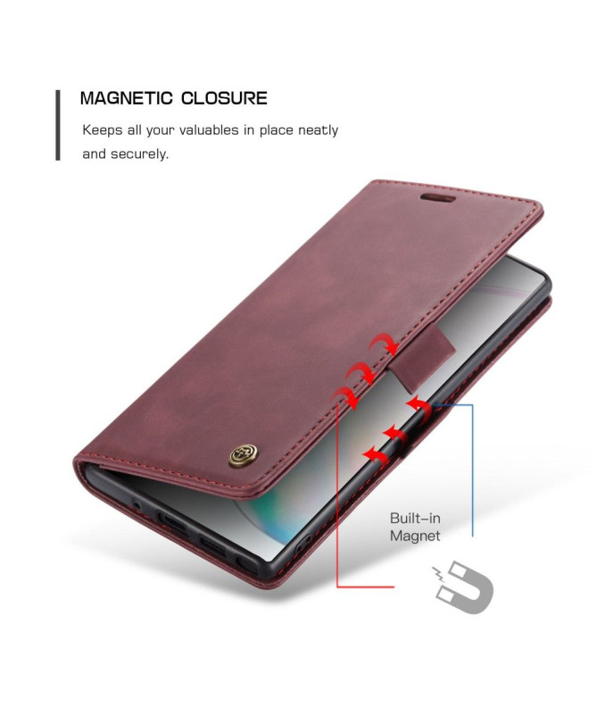 Samsung Galaxy Note 10 Plus - Housse Golias imitation cuir