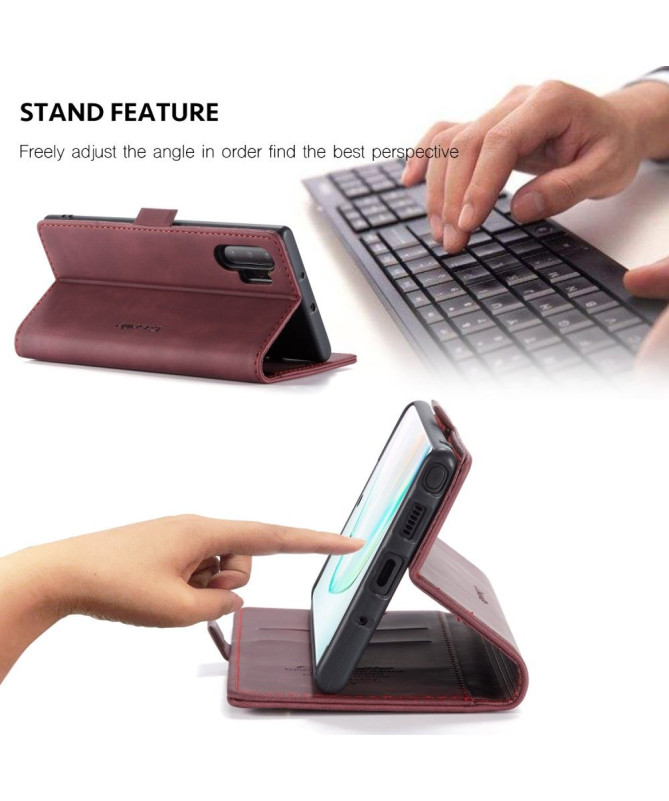 Samsung Galaxy Note 10 Plus - Housse Golias imitation cuir