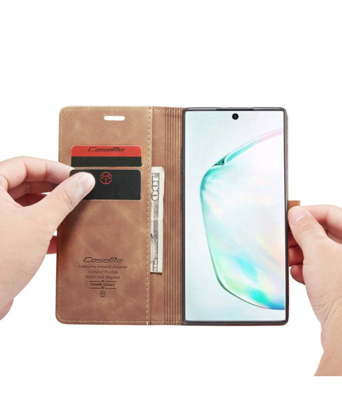 Samsung Galaxy Note 10 Plus - Housse Golias imitation cuir