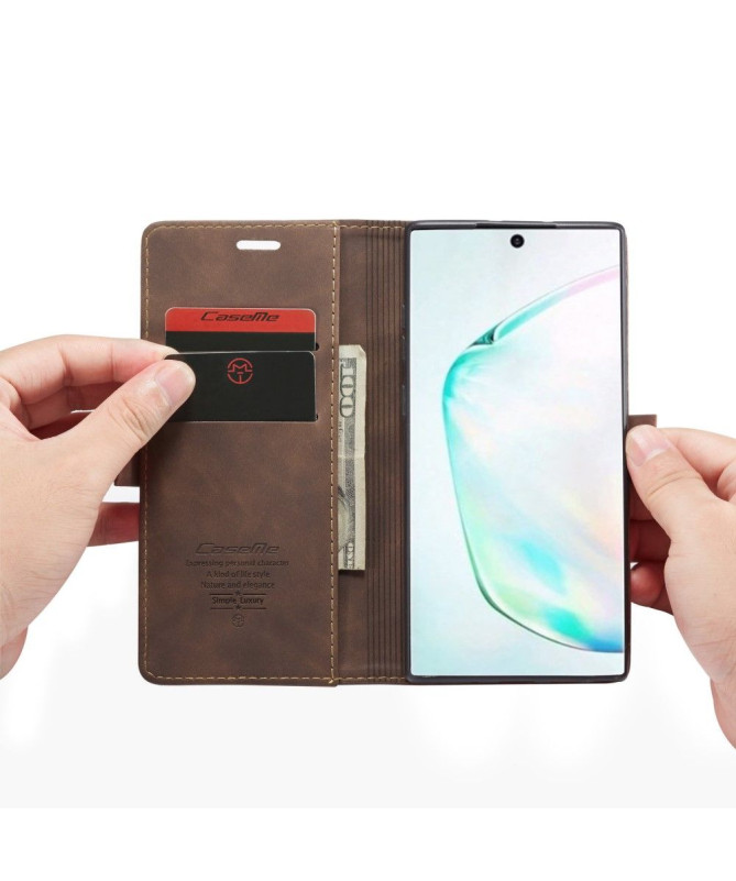 Samsung Galaxy Note 10 Plus - Housse Golias imitation cuir