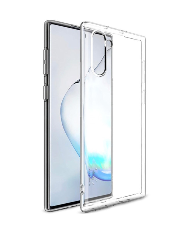 Samsung Galaxy Note 10 - Coque transparente en silicone