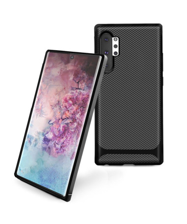 Coque Samsung Galaxy Note 10 Plus Carbon Case - Noir