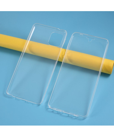 Coque Samsung Galaxy Note 10 Lite transparente intégrale 2 pièces