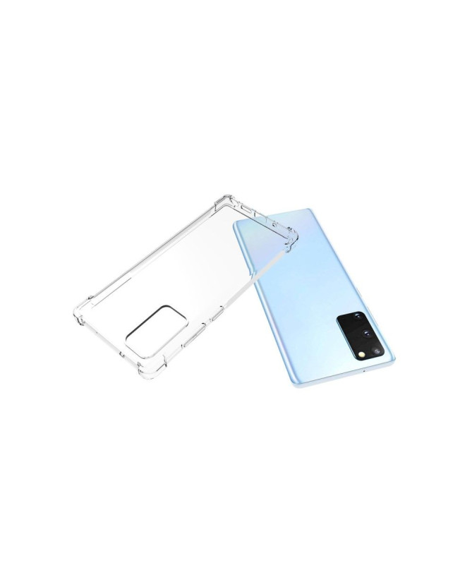 Coque Samsung Galaxy Note 20 transparente angles renforcés
