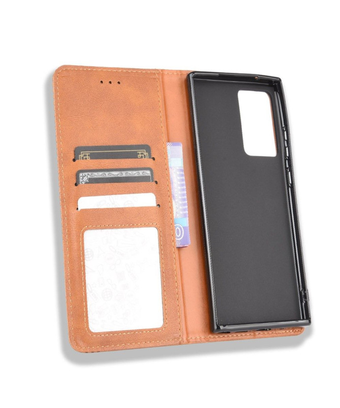 Étui Samsung Galaxy Note 20 Le Cirénius Style Cuir