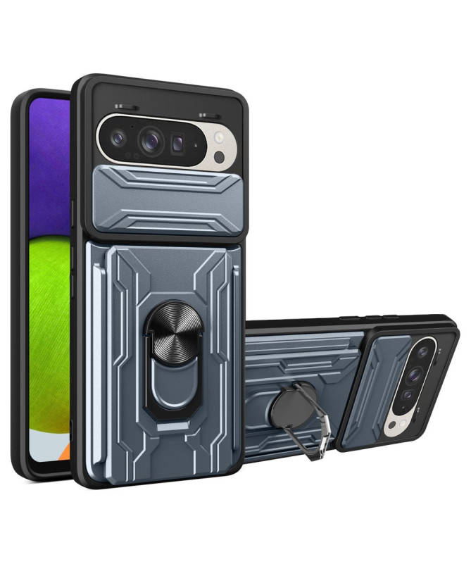Coque Google Pixel 9 Pro / Pixel 9 Steel Guard avec Support Intégré et