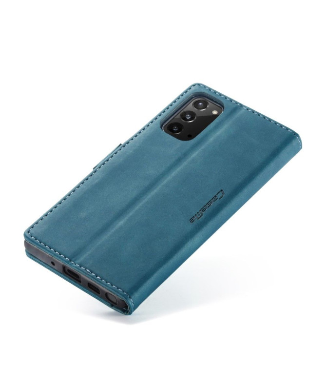 Housse Samsung Galaxy Note 20 Golias effet cuir - Vert