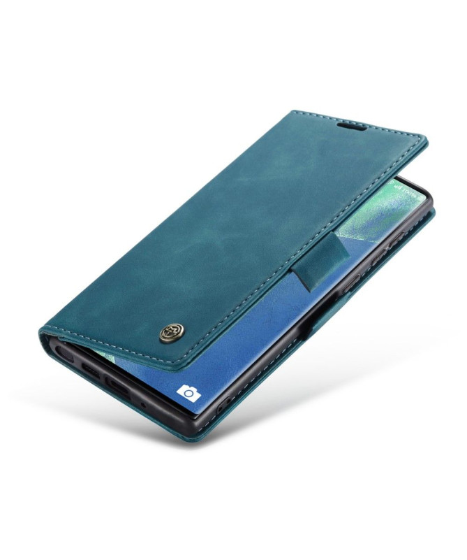 Housse Samsung Galaxy Note 20 Golias effet cuir - Vert