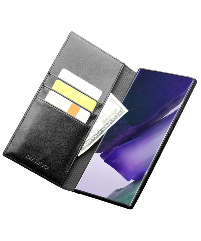 Housse Samsung Galaxy Note 20 en cuir véritable