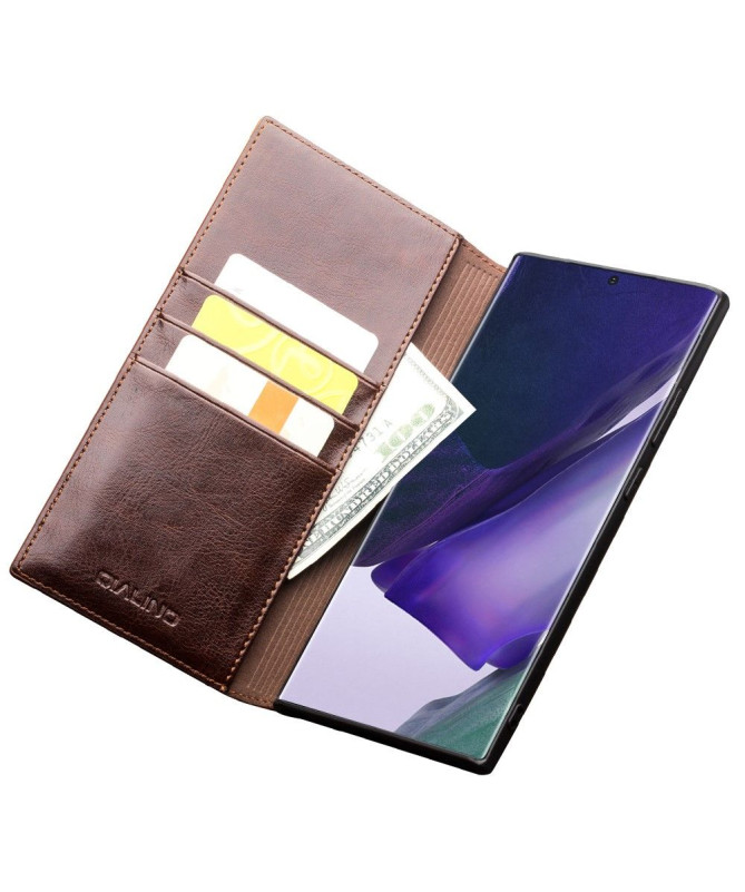Housse Samsung Galaxy Note 20 en cuir véritable