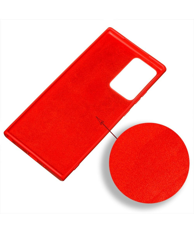 Coque à lanière silicone pour Samsung Galaxy Note 20 Ultra