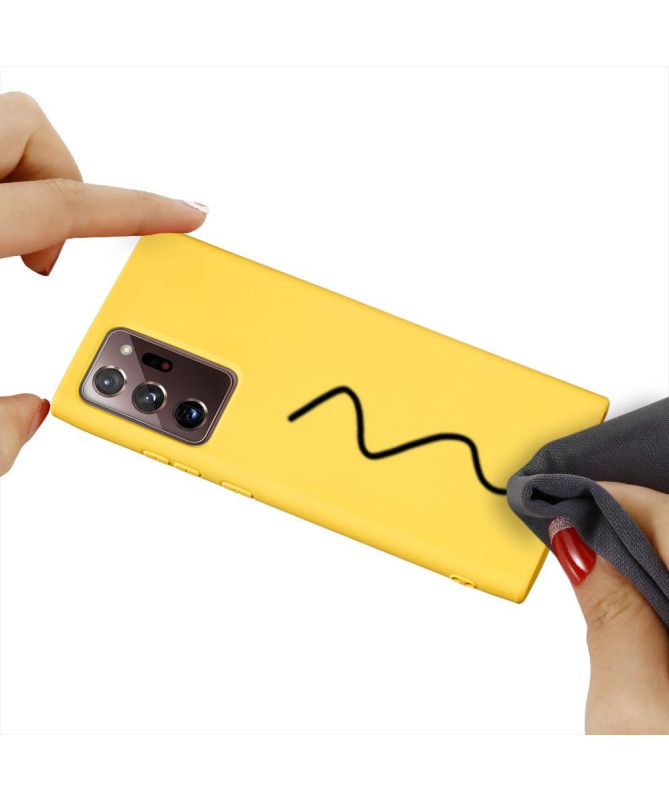 Coque à lanière silicone pour Samsung Galaxy Note 20 Ultra