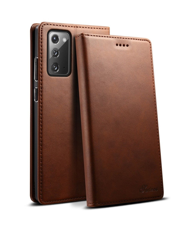 Housse Samsung Galaxy Note 20 folio flip style cuir